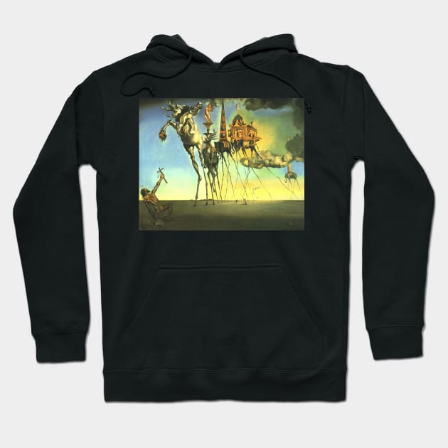 Painting The Temptation of St. Anthony Salvador Dali T-Shirt T-Shirt Hoodie by J0k3rx3